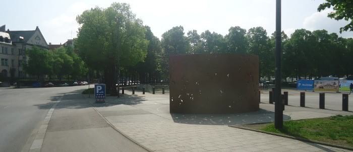 Einfahrt Parkplatz Theresienwiese