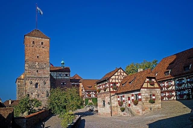Parken an der Nürnberger Burg - Nürnberg