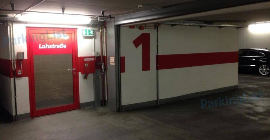 Innenansicht 1 Parkhaus Altstadt Garage in Osnabrück