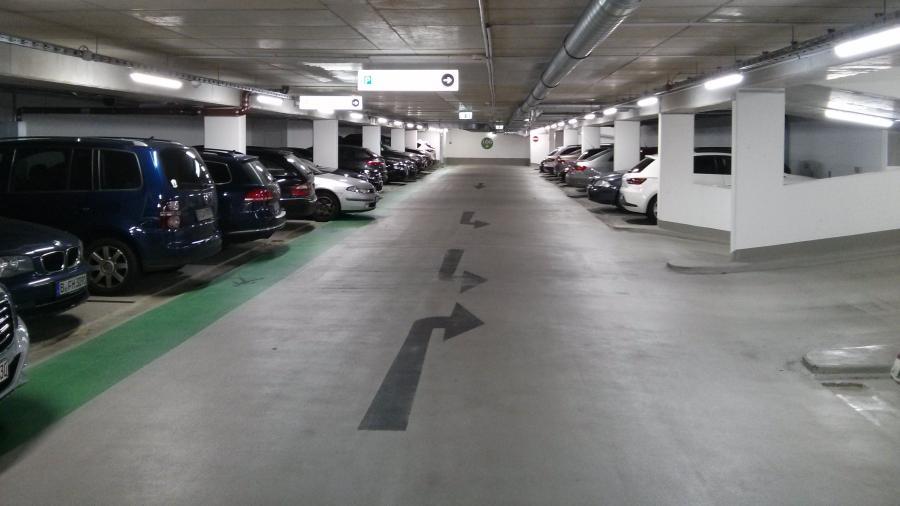 Innenansicht 2 - Parkhaus Bikini Berlin