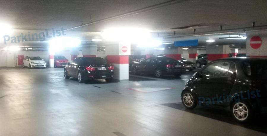 Innenansicht 2 Parkhaus Cäcilienstrasse in Köln