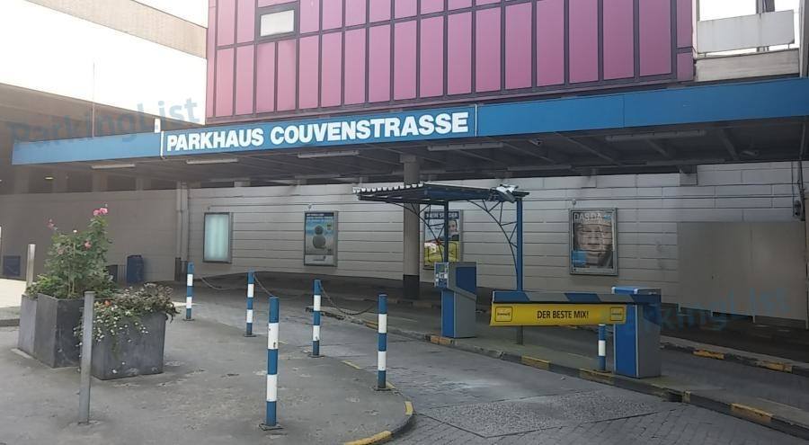 Einfahrt 3 Parkhaus Couvenstraße in Aachen