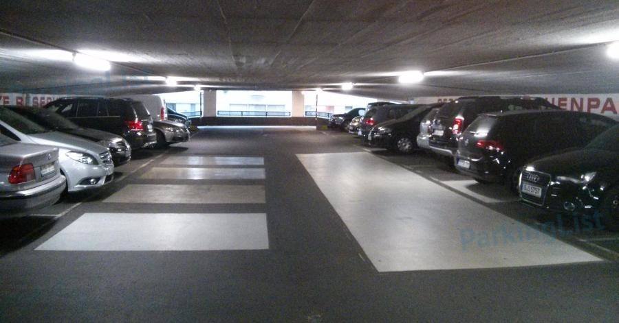 Parkhaus Europa Center Berlin - Innenansicht