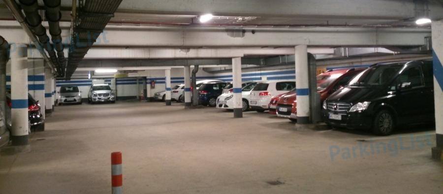 Innenansicht 2 Parkhaus Europahalle in Trier