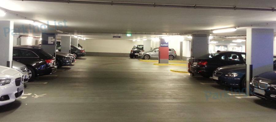 Innenansicht 2 Parkhaus Gänsemarkt in Hamburg