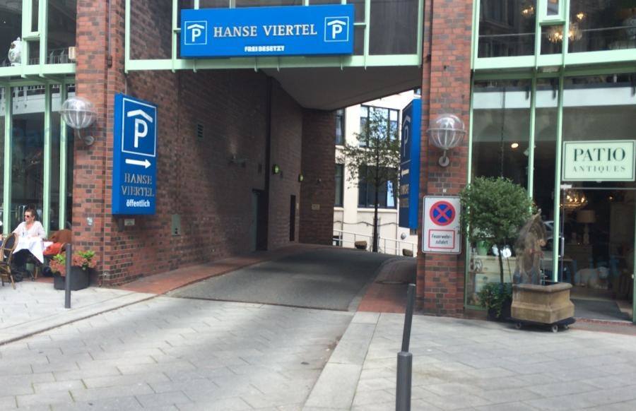 Parkhaus HanseViertel Hamburg Parken in Hamburg