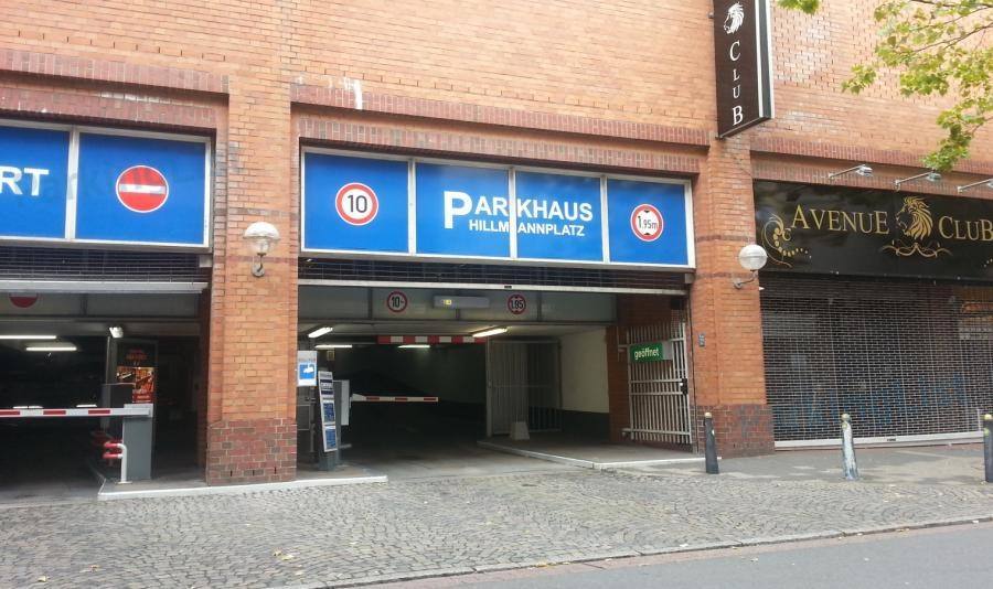 Einfahrt 1 - Parkhaus Hillmannplatz Bremen