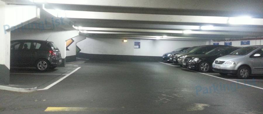 Innenansicht - Parkhaus Hillmannplatz Bremen