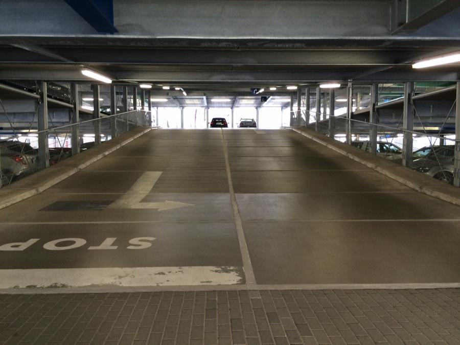 Innenansicht 2  - Parkhaus Holländisches Viertel Potsdam