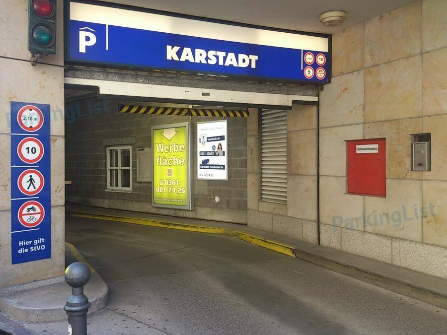 Parkhaus Karstadt Karlsruhe Parken In Karlsruhe