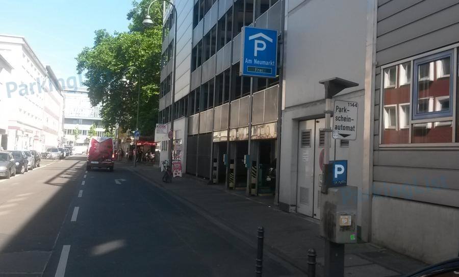 Parkhaus Lungengasse Am Neumarkt in Köln