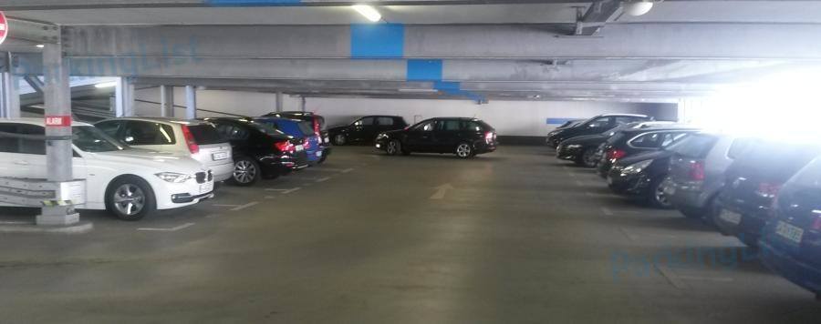 Innenansicht 2 Parkhaus Lungengasse Am Neumarkt in Köln