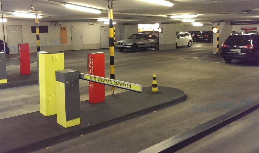 Ausfahrt - Parkhaus Salzstadel - Ulm