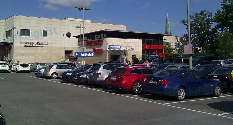 Aussenansicht 1 - Parkhaus Schlosspark Center Schwerin