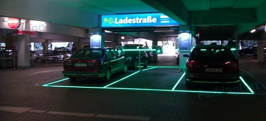 Ladestationen - Parkhaus Schlosspark Center Schwerin