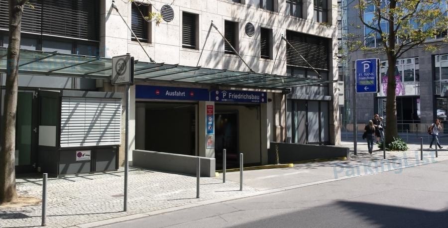 Ein- und Ausfahrt 1 - Parkhaus Stuttgarter Volksbank eG