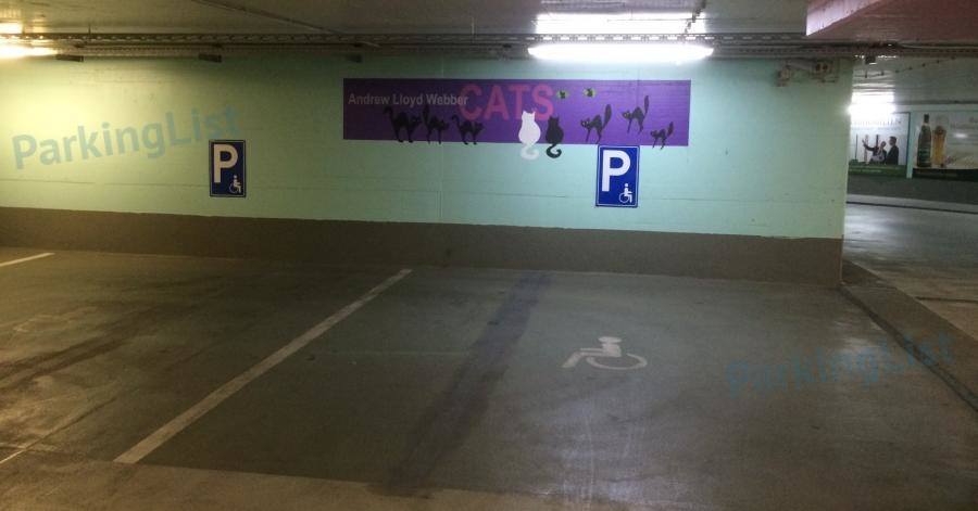 Behindertenplätze Theater West P1 in Ingolstadt