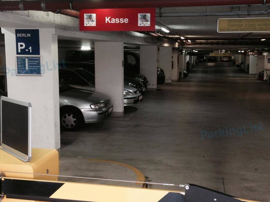 Tiefgarage Kulturbrauerei Berlin Innenansicht 1