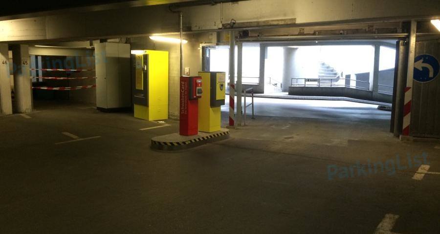 Ausfahrt Tiefgarage Theater in Ulm