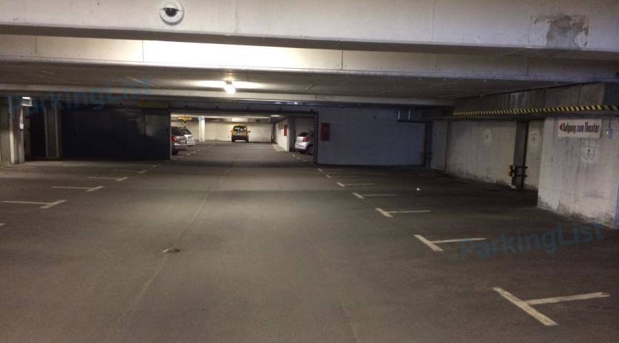 Innennasicht 3 Tiefgarage Theater in Ulm