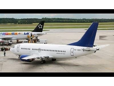 Flugzeug am Flughafen Wien