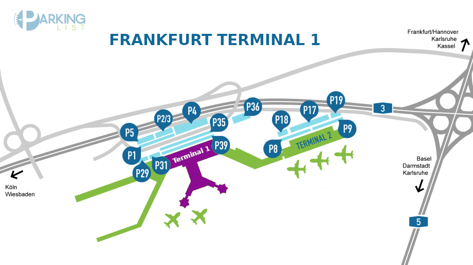 Frankfurt Flughafen Terminal 1 Short Term Parking