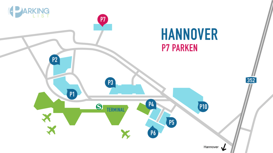 Parken Airport Hannover Parkhaus P7 Sparplus