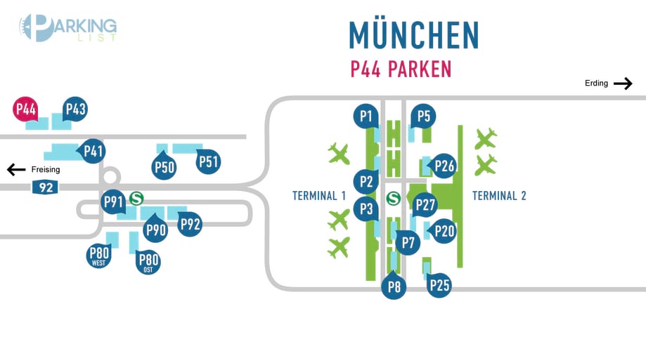 Economy Parken Nord P44 München-flughafen Rezensionen