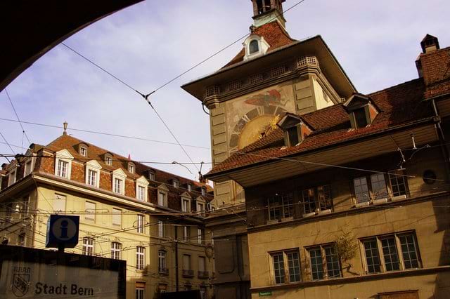 Parken in der Berner Altstadt - Zytglogge