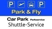 Parkplatz mit Shuttle zum Flughafen Memmingen - car park