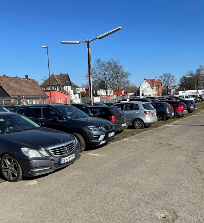 Parkplatz mit Valet Service am Airport Hannover