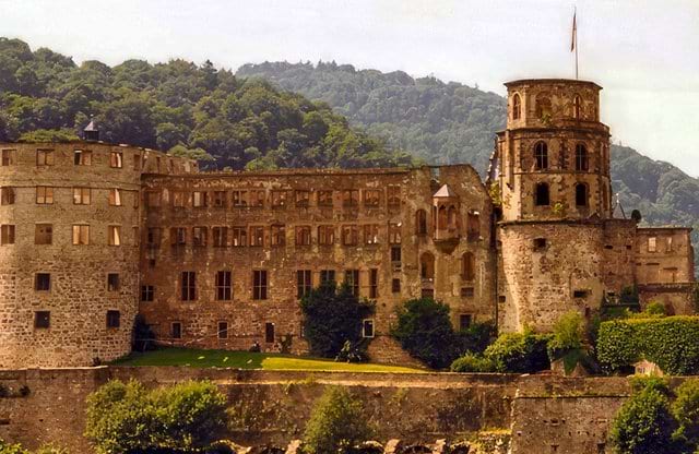 Parken am Heidelberger Schloss - Heidelberg Parken am Heidelberger Schloss - Heidelberg
