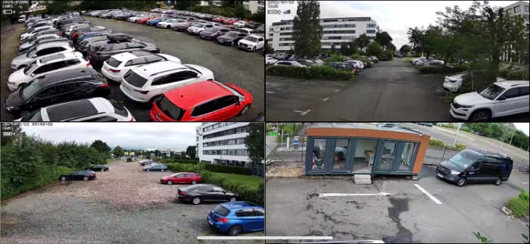 videoüberwachter Parkplatz mit Shuttle Service zum Airport Frankfurt