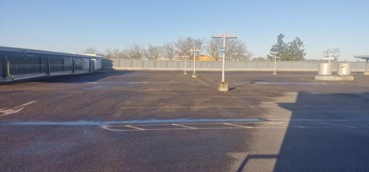 Parkplatz mit Valet Service am Flughafen Düsseldorf