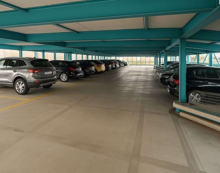 Parkhaus nahe Airport Frankfurt am Main