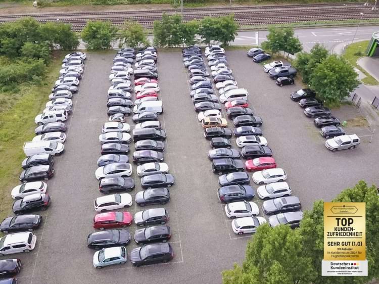 Parkplatz mit Shuttle Service zum Flughafen Frankfurt