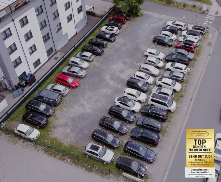Parken nahe Airport Frankfurt