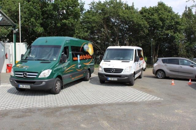 Parkplatz nahe Airport Leipzig-Halle