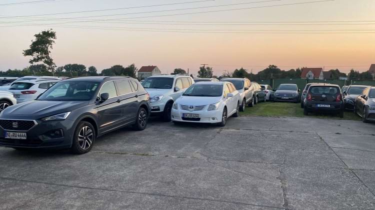 Parkplatz mit Valet Service am Airport Leipzig