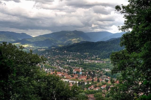 Parken am Schlossberg - Freiburg in Breisgau