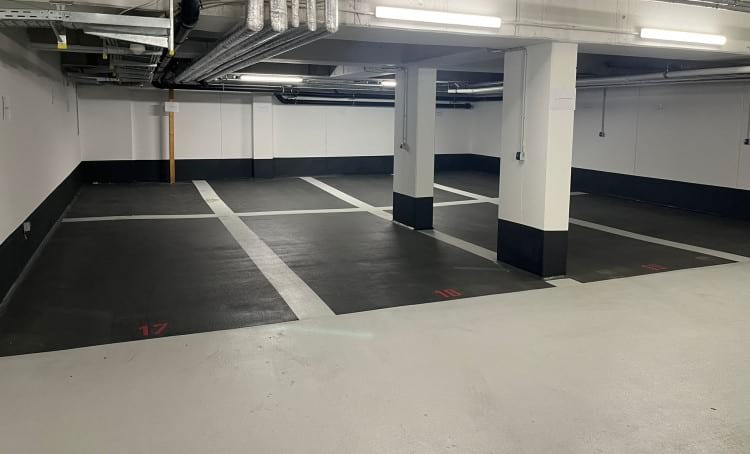 Tiefgaragen Ansicht von Skyparking 24