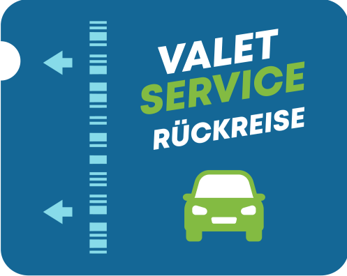 Rückeise mit Valet Service